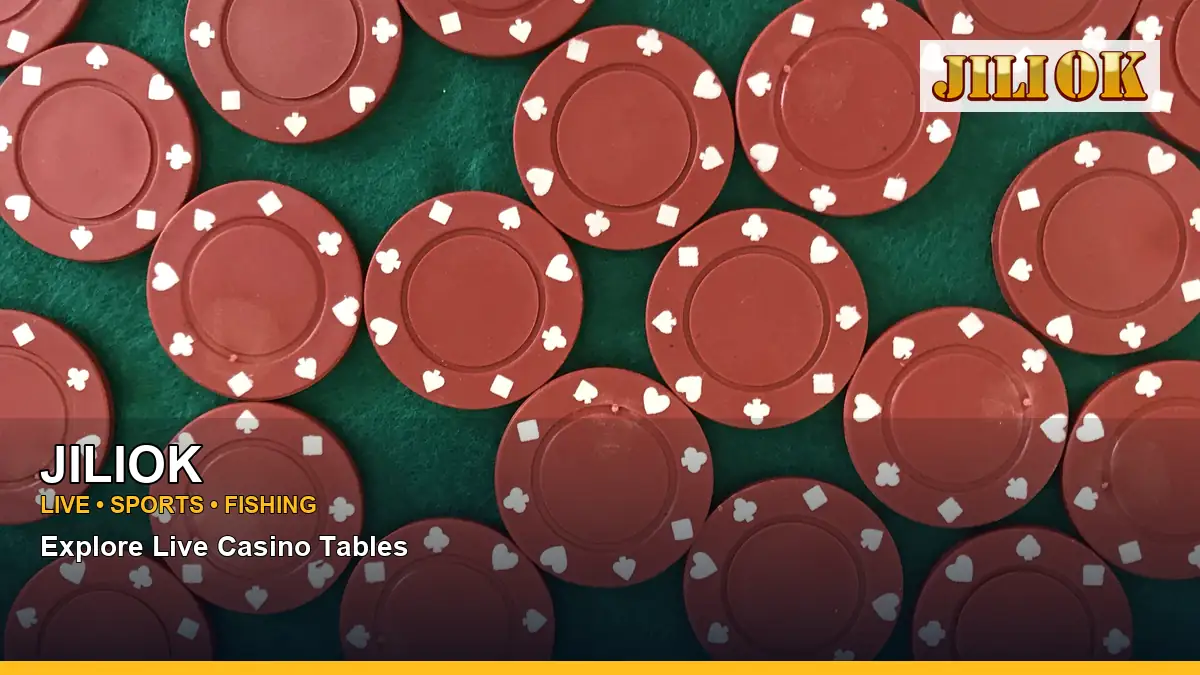 JILIOK live casino tables for Philippine players